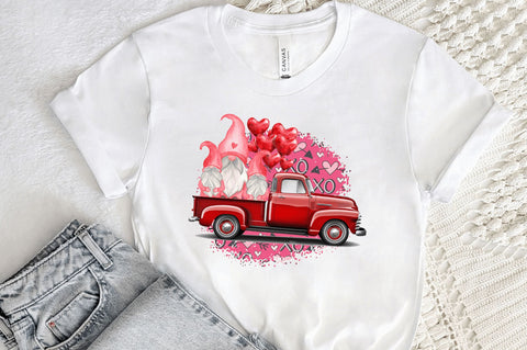 Valentine gnome clipart png design Sublimation Regulrcrative 