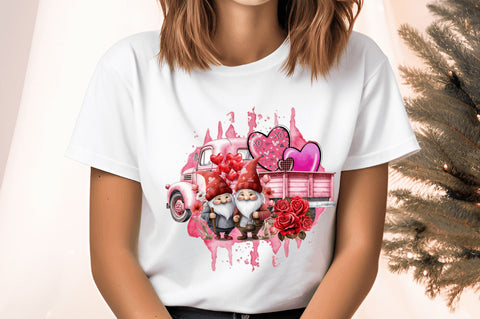 Valentine gnome clipart PNG Design Sublimation Regulrcrative 