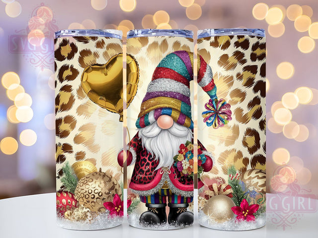 Valentine Gnome Hearts 20oz Tumbler, Gnome Tumbler, Love Tumbler, Cute Tumbler, Hearts Tumbler, 20oz Sublimation Wrap, Romantic Tumbler Sublimation SvggirlplusArt 