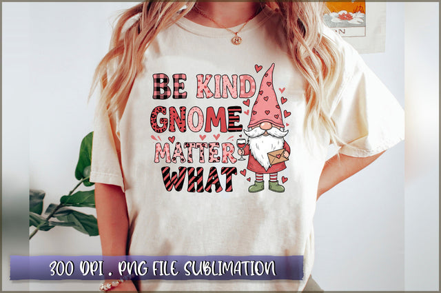 Valentine Gnome Sublimation Sublimation Shetara Begum 