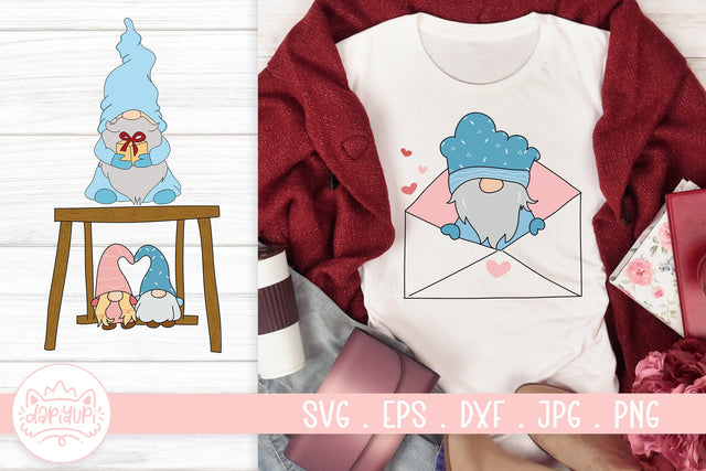 Valentine Gnome SVG Cut File SVG dapiyupi store 