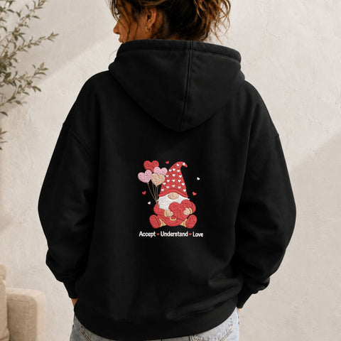 Valentine Gnome with Hearts Machine Embroidery Design – Love Gnome Embroidery File Embroidery/Applique DESIGNS PatternFeed8 