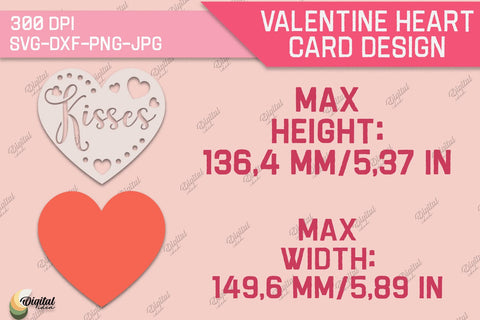 Valentine Heart Cards Paper Cut Bundle. Greeting Cards SVG SVG Evgenyia Guschina 