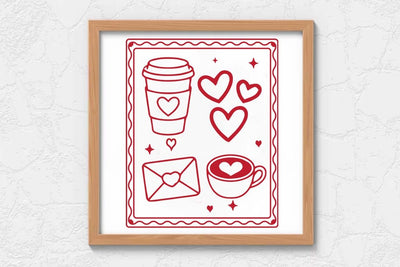 Valentine Illustration SVG Design | Valentine Quotes Design | Valentine T-shirt | valentine Sublimation SVG FiveStarCrafting 