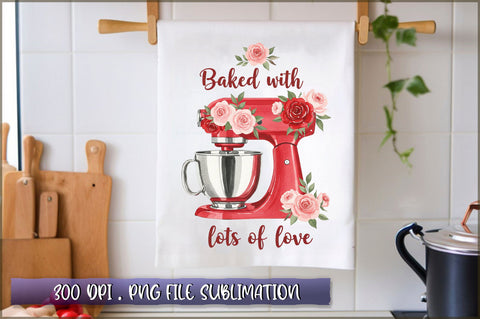 Valentine Kitchen Towel Sublimation Bundle Sublimation Shetara Begum 