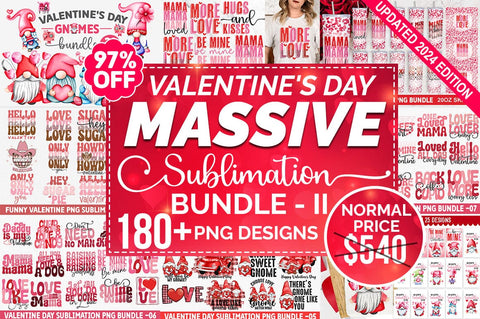 Valentine Mega Sublimation Bundle SVG fokiira 