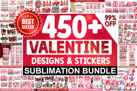Valentine Mega Sublimation Bundle SVG fokiira 
