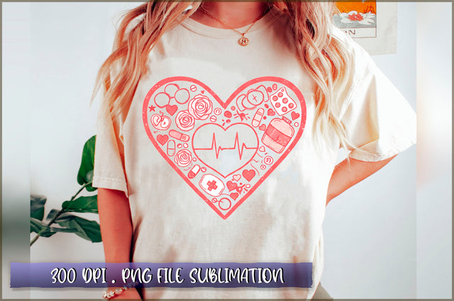 Valentine Nurse Sublimation Sublimation Shetara Begum 