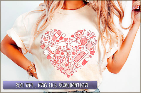 Valentine Nurse Sublimation Sublimation Shetara Begum 