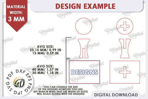 Valentine Post Stamp Laser Cut. 3D Sign SVG Design SVG Evgenyia Guschina 