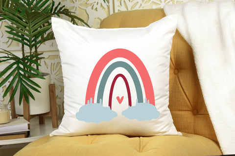 Valentine Rainbow svg Design SVG Regulrcrative 