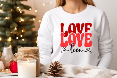 Valentine Retro T shirt Design Template SVG CraftingStudio 