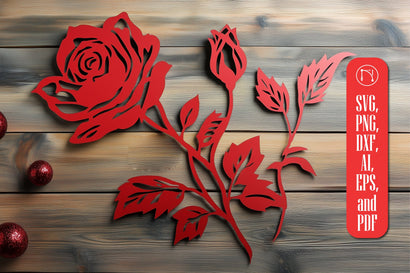 Valentine Rose Laser Cut SVG File SVG MD JOYNAL ABDIN 