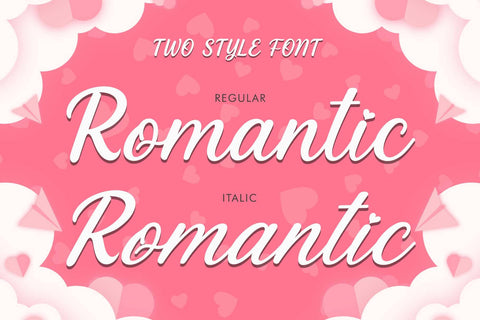 Valentine Rosyalin Font Prasetya Letter 