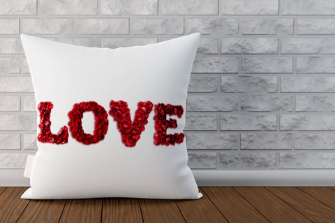 Valentine sayings Love word, rose petals PNG, valentine font Sublimation Angelina Semenova 