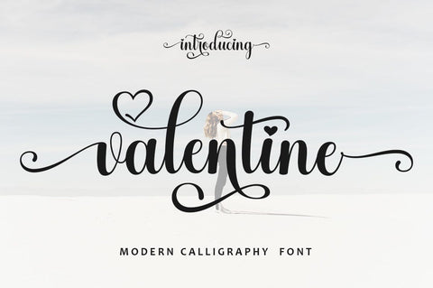 Valentine Script Font Zane Studio55 