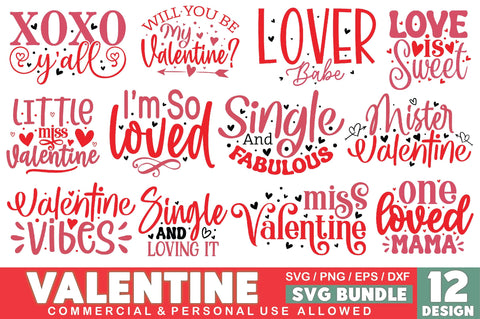 Valentine SVG Bundle SVG Ariyan 