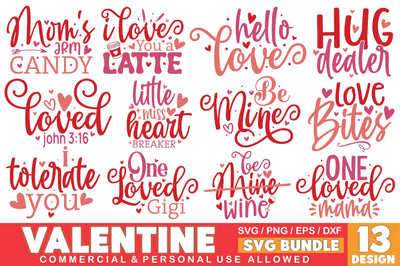 Valentine SVG Bundle SVG Ariyan 