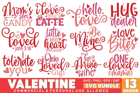 Valentine SVG Bundle SVG Ariyan 