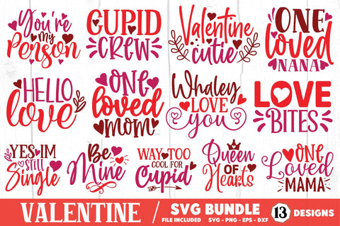 Valentine SVG Bundle SVG Ariyan 