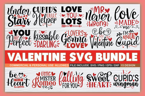 Valentine SVG Bundle SVG Ariyan 