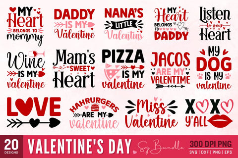 Valentine SVG Bundle SVG Designangry 