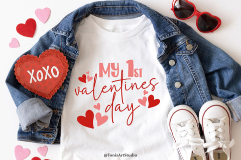 Valentine Svg, Kids Valentine Svg, Heart Svg, Valentines Day Svg, Valentine Svg Bundle SVG TonisArtStudio 