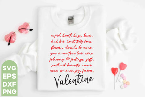 Valentine SVG PNG Files| Valentine SVG Bundle | Valentine svg | Valentines svg | Valentine's Day svg | Love svg Bundle | Cricut, Silhouette files,Valentine t-shirt bundle, Happy valentine t shirt svg SVG farhad farhad 