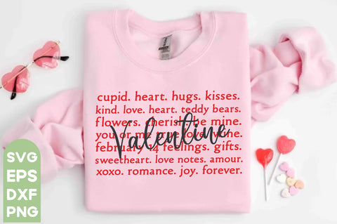 Valentine SVG PNG Files| Valentine SVG Bundle | Valentine svg | Valentines svg | Valentine's Day svg | Love svg Bundle | Cricut, Silhouette files,Valentine t-shirt bundle, Happy valentine t shirt svg SVG farhad farhad 