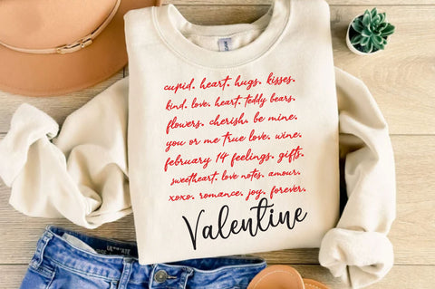 Valentine SVG PNG Files| Valentine SVG Bundle | Valentine svg | Valentines svg | Valentine's Day svg | Love svg Bundle | Cricut, Silhouette files,Valentine t-shirt bundle, Happy valentine t shirt svg SVG farhad farhad 