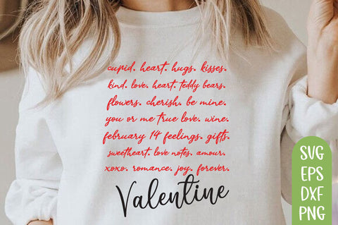 Valentine SVG PNG Files| Valentine SVG Bundle | Valentine svg | Valentines svg | Valentine's Day svg | Love svg Bundle | Cricut, Silhouette files,Valentine t-shirt bundle, Happy valentine t shirt svg SVG farhad farhad 
