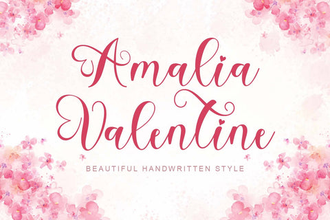 Valentine Sweet Bundle Font Prasetya Letter 