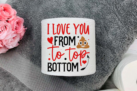 Valentine Toilet Paper svg bundle SVG Regulrcrative 