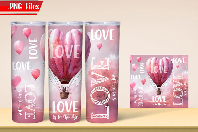 Valentine Tumbler Wrap | Love Tumbler Wrap PNG Files Sublimation zafrans studio 