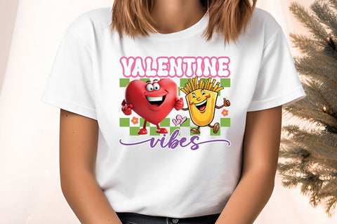 Valentine vibes PNG Design Sublimation Designangry 