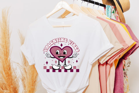 Valentine Vibes | Retro Valentines Sublimation Sublimation CraftLabSVG 