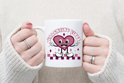 Valentine Vibes | Retro Valentines Sublimation Sublimation CraftLabSVG 