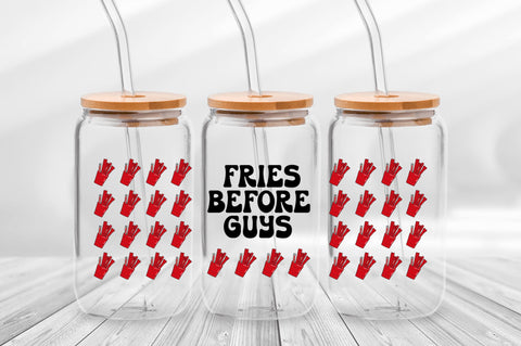 Valentines 16 oz Can Glass Wrap SVG Bundle SVG Regulrcrative 