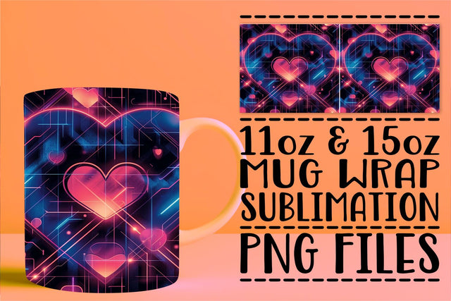 Valentine's Cup Art Sublimation afrosvg 