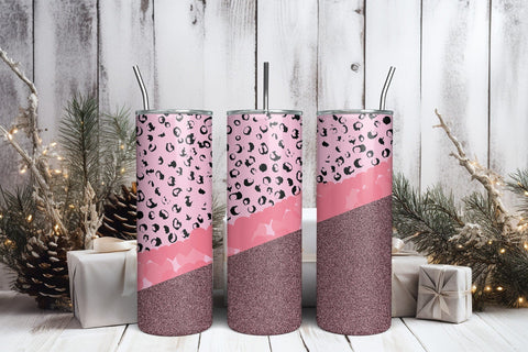 Valentines Day 20oz Skinny Tumbler PNG Sublimation CraftLabSVG 