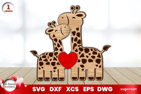 Valentine's Day Animals Puzzle Bundle SVG SvgOcean 