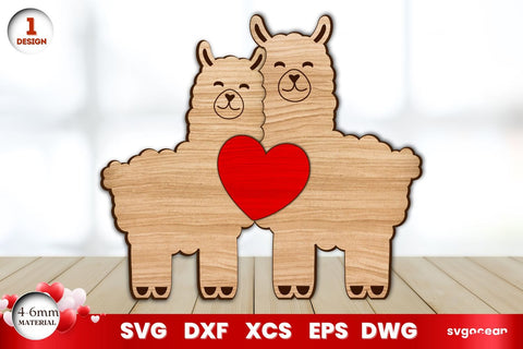 Valentine's Day Animals Puzzle Bundle SVG SvgOcean 