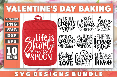 Valentine's Day Baking SVG Bundle SVG Ariyan 