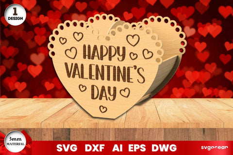 Valentine's Day Baskets Laser Cut SVG SvgOcean 