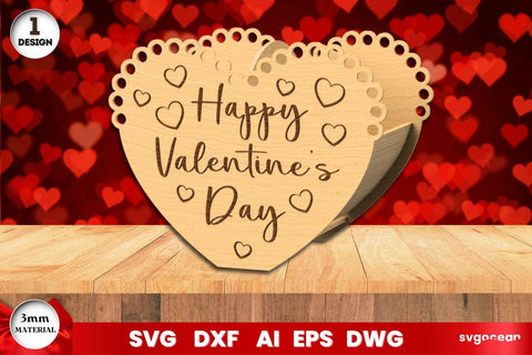 Valentine's Day Baskets Laser Cut SVG SvgOcean 