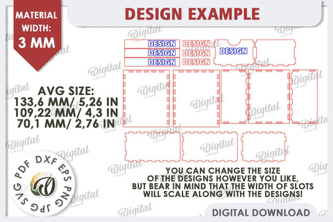 Valentine's Day Box Laser Cut. Valentine Day Gifts SVG SVG Evgenyia Guschina 
