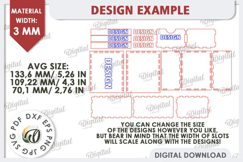 Valentine's Day Box Laser Cut. Valentine Day Gifts SVG SVG Evgenyia Guschina 