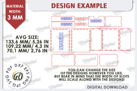 Valentine's Day Box Laser Cut. Valentine Day Gifts SVG SVG Evgenyia Guschina 