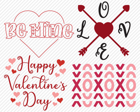 Valentine's Day Bundle | Valentines SVG SVG Texas Southern Cuts 