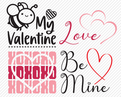 Valentine's Day Bundle | Valentines SVG SVG Texas Southern Cuts 